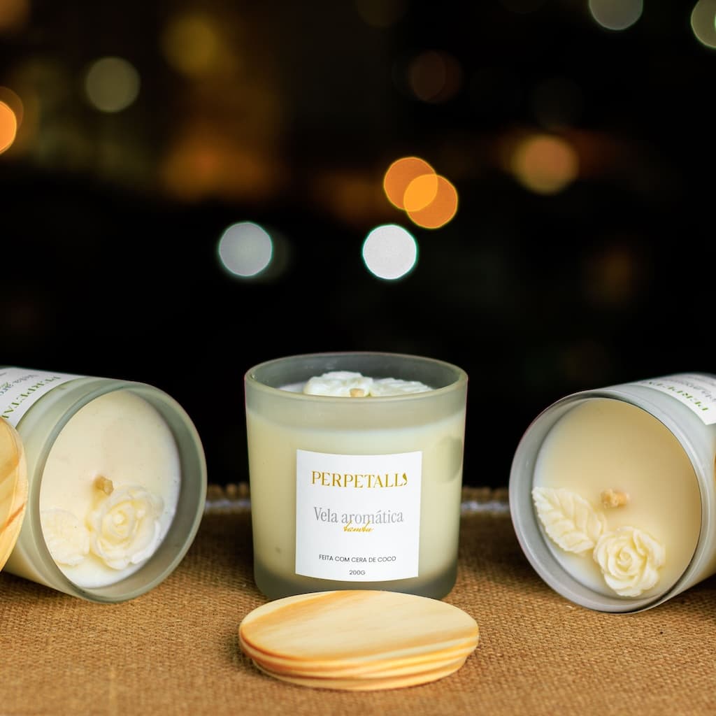 Vela Aromática Bambu